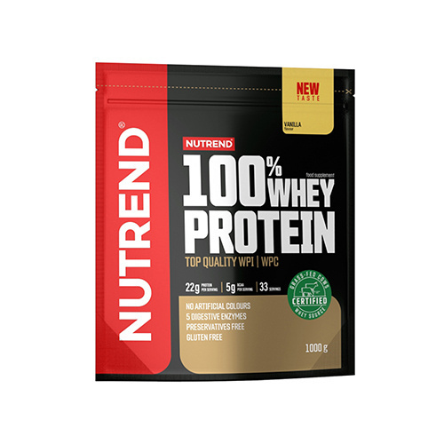 NUTREND 100% Whey Protein - 3x 1000g