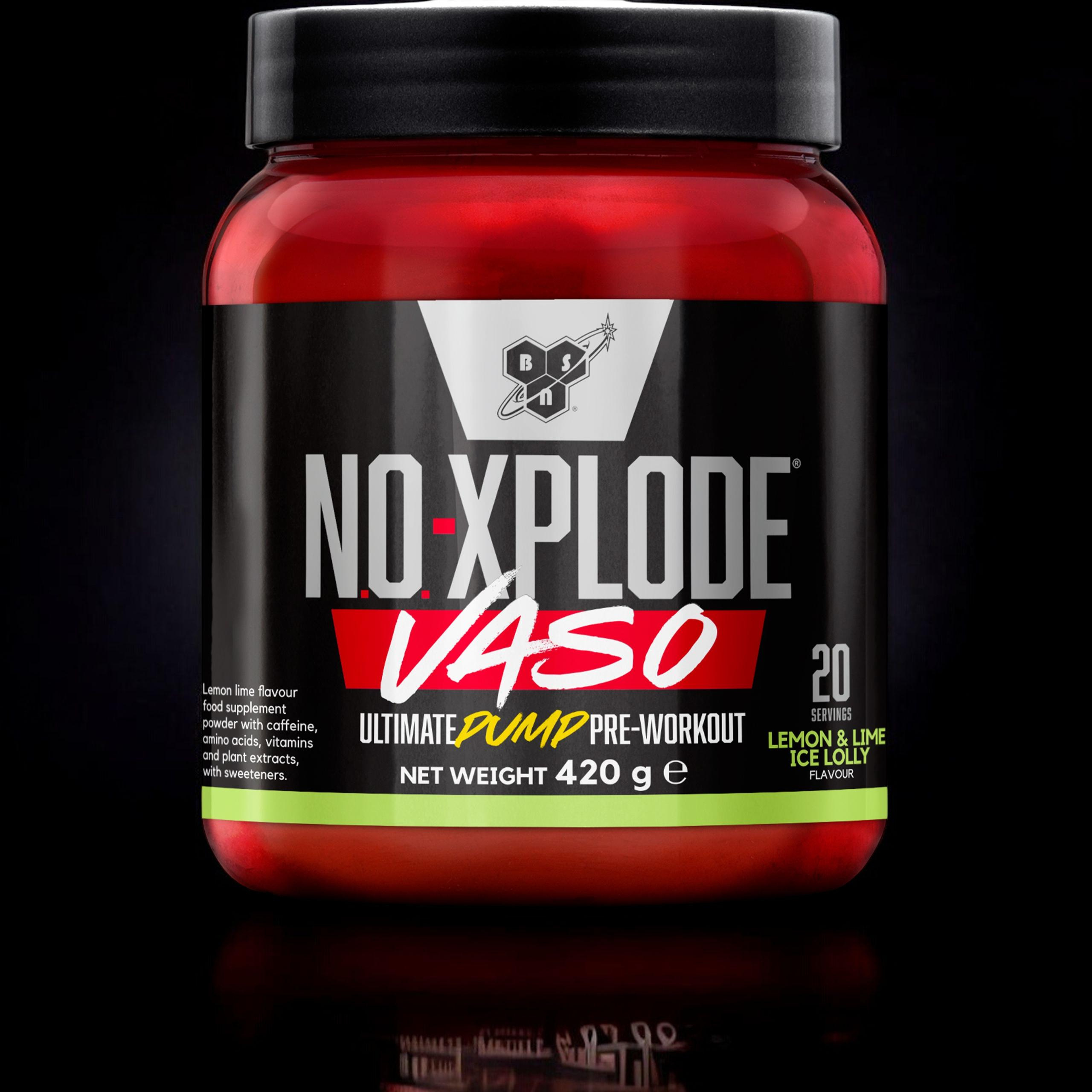 BSN N.O. Xplode Vaso - 3x 420g