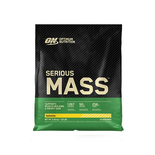 OPTIMUM NUTRITION Serious Mass - 5450g - Banana - WYPRZEDAŻ - 30-11