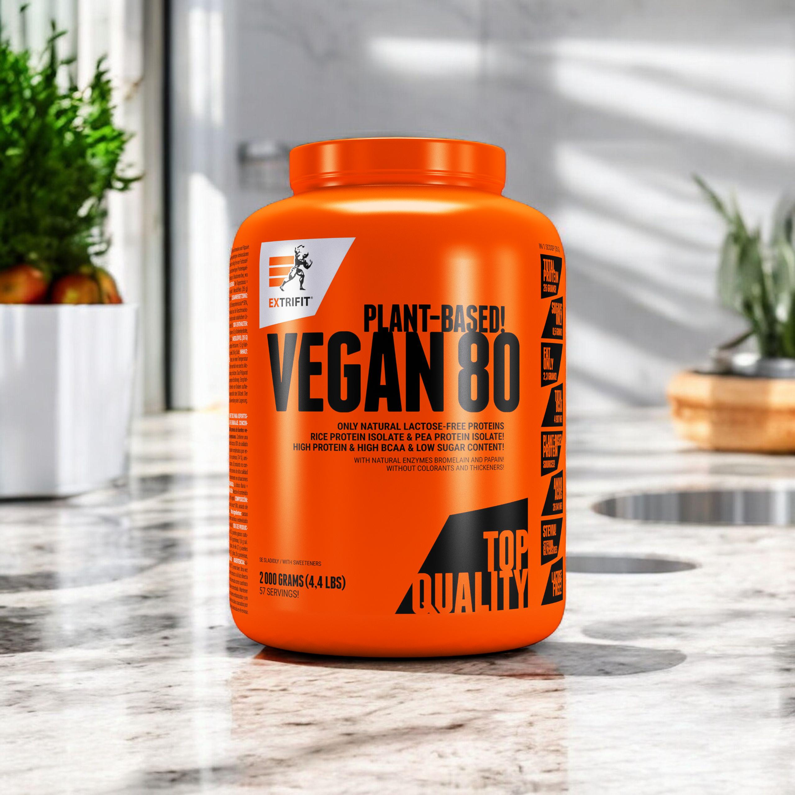 EXTRIFIT Vegan 80 - 2x 2000g