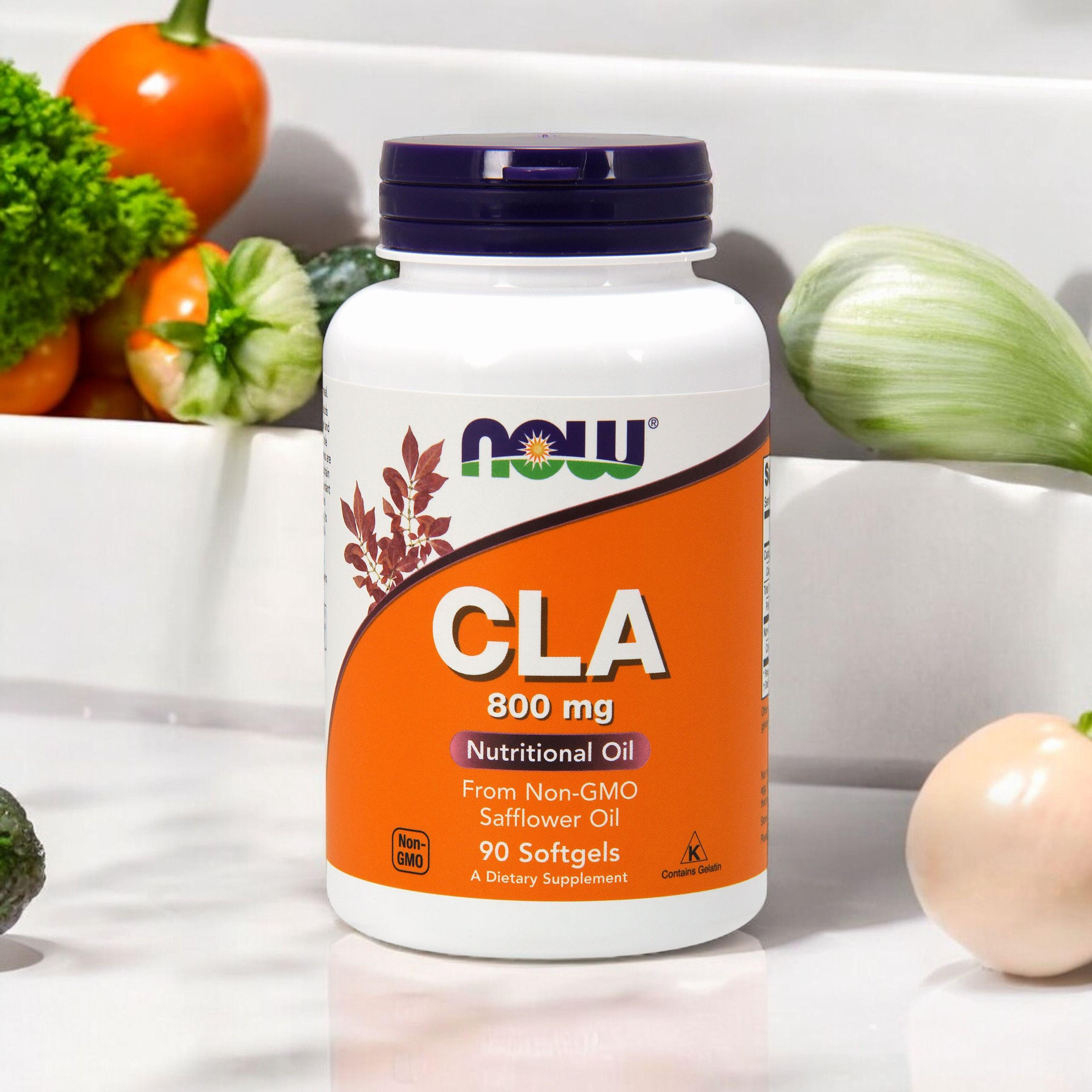 NOW CLA 800mg - 3x 90soft gels