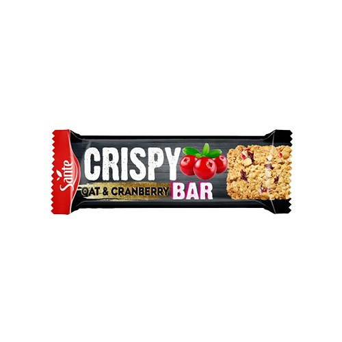 SANTE Crispy Oat Bar - 40g - Cranberry