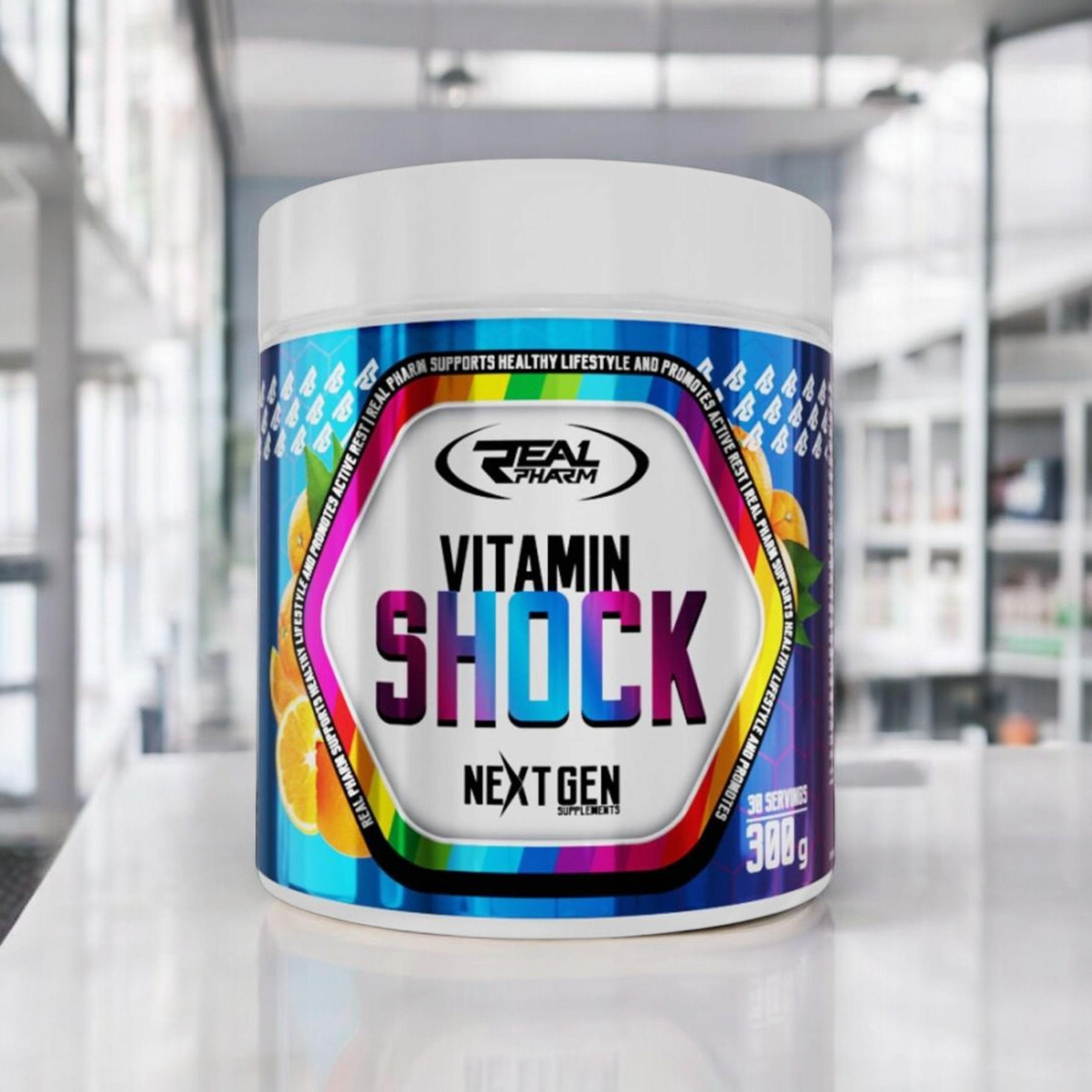 REAL PHARM - Vitamin Shock - 300g - Orange