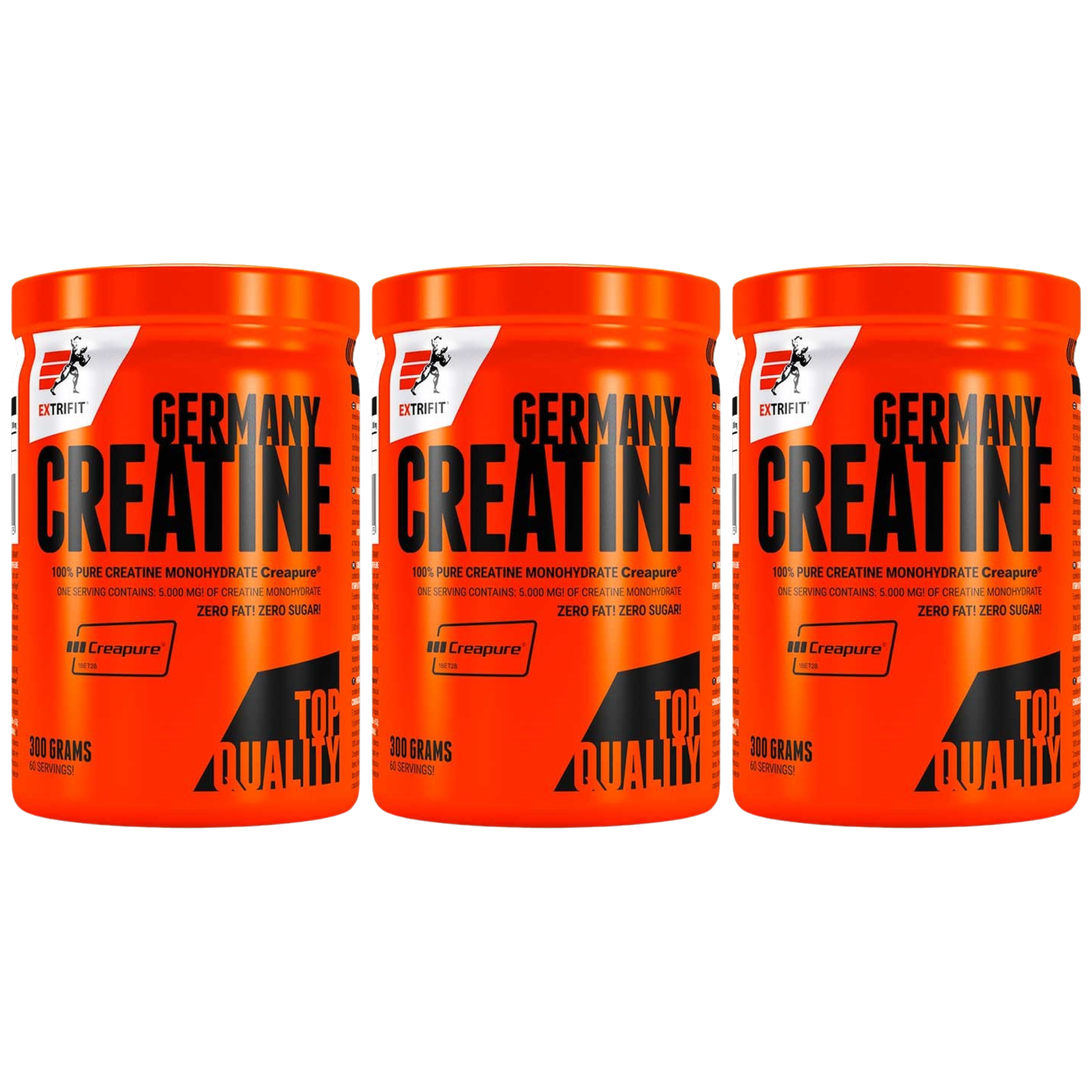EXTRIFIT Creatine Creapure - 3x 300g