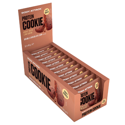 BODY ATTACK - Protein Cookie - 12x 2x 60g