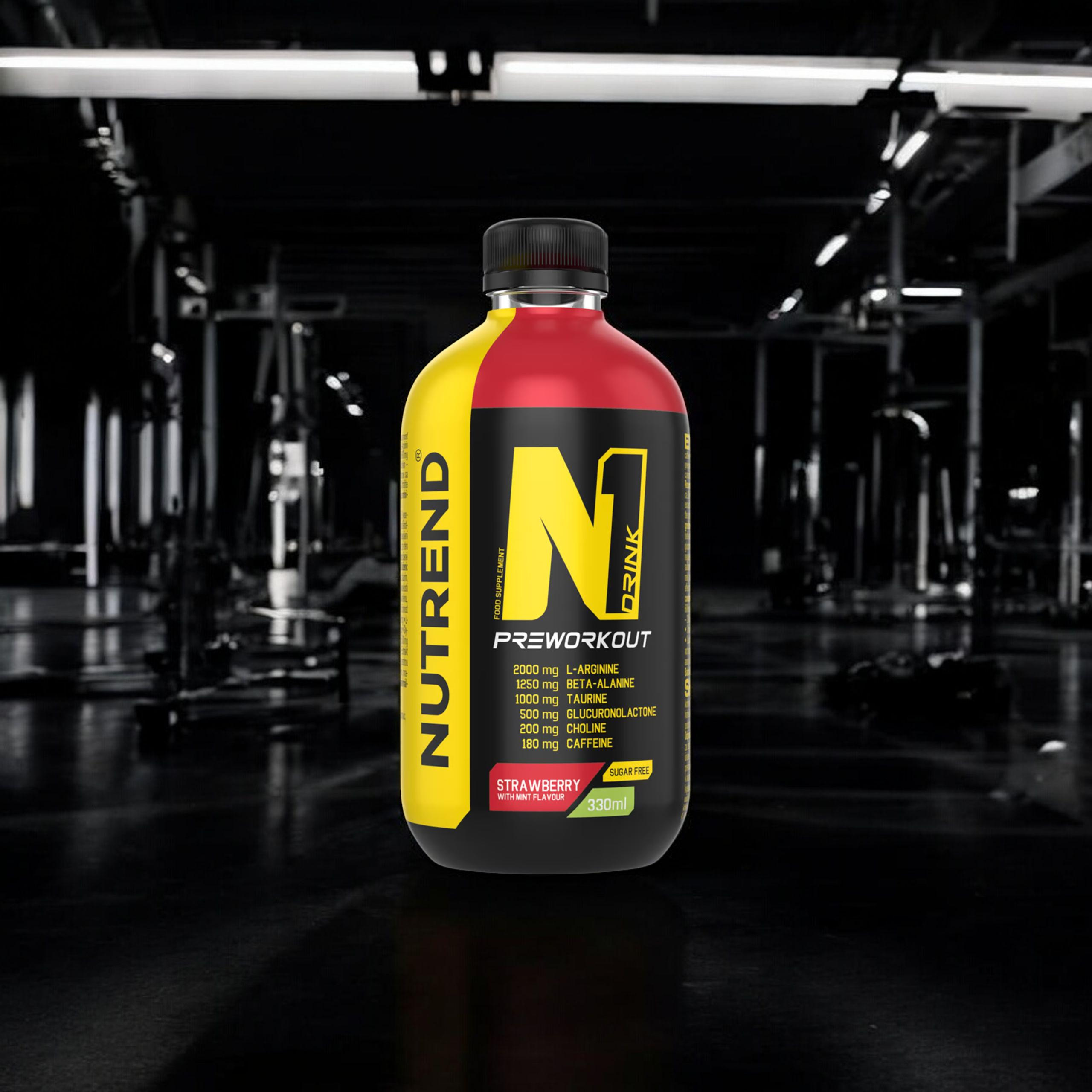 NUTREND N1 Drink PreWorkout - 3x 330ml