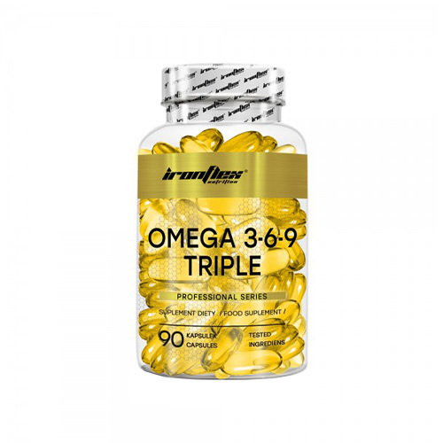 IronFlex Omega 3-6-9 Triple - 3x 90caps.