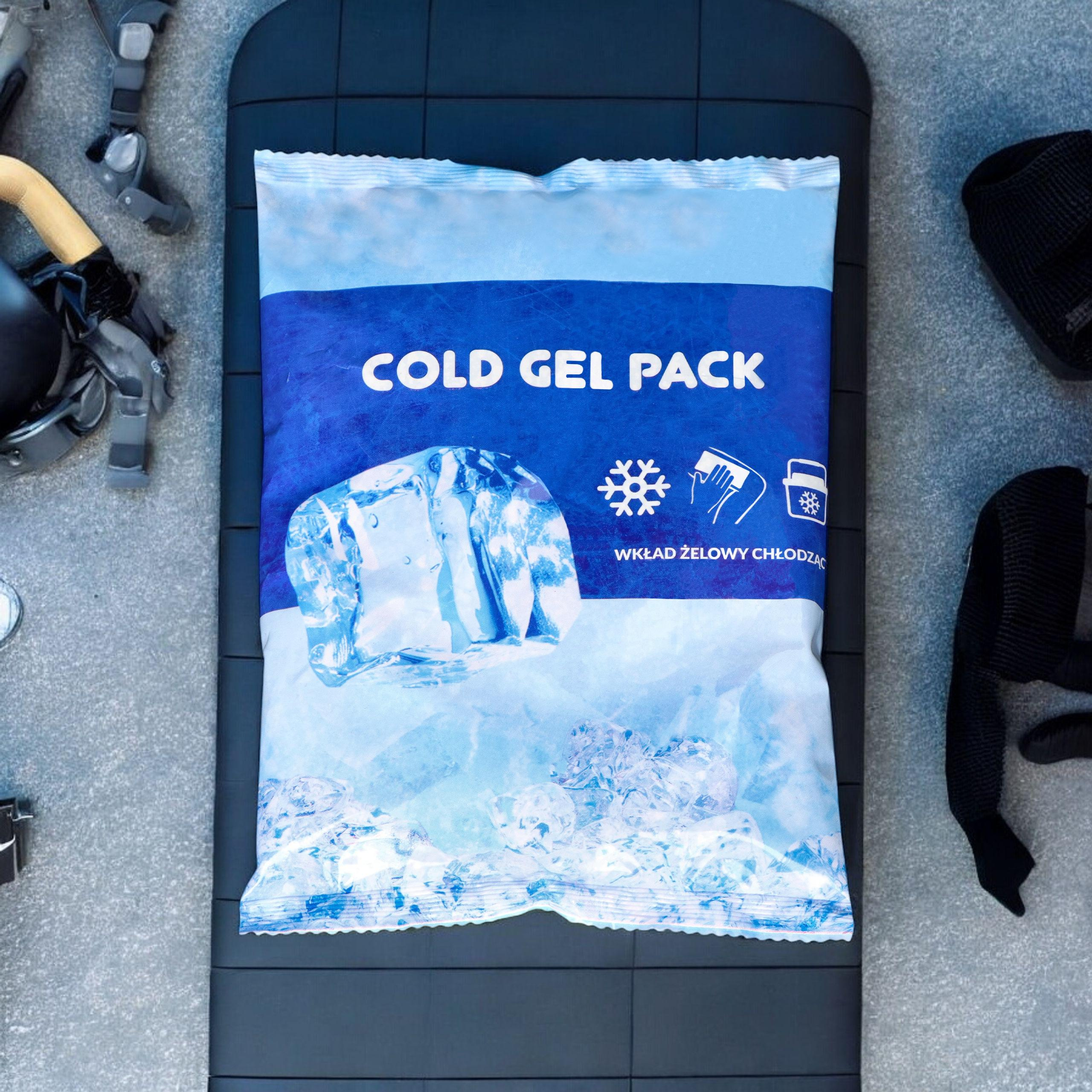 AKCESORIA COLD GEL PACK - WKŁAD ŻELOWY CHŁODZĄCY - 3x 480g