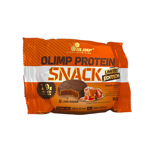 OLIMP Protein Snack - 60g - Salted Caramel - WYPRZEDAŻ