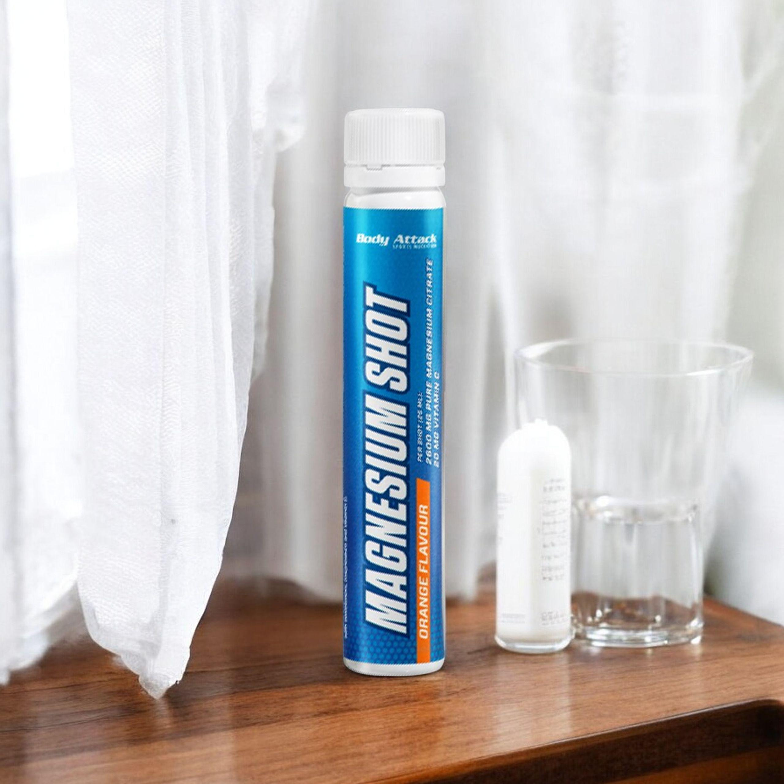 BODY ATTACK Magnesium Shot - 2x 25ml - Orange
