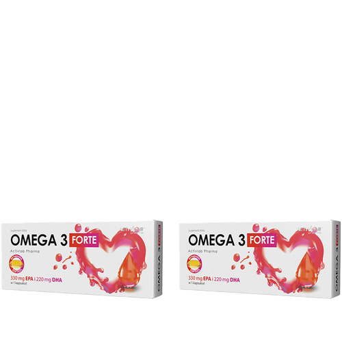 ACTIVLAB PHARMA - Omega 3 Forte - 2x 60softgels