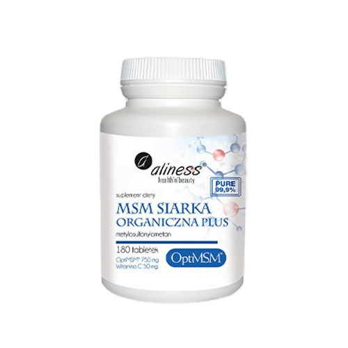 ALINESS MSM Siarka Organiczna PLUS - 180tabs