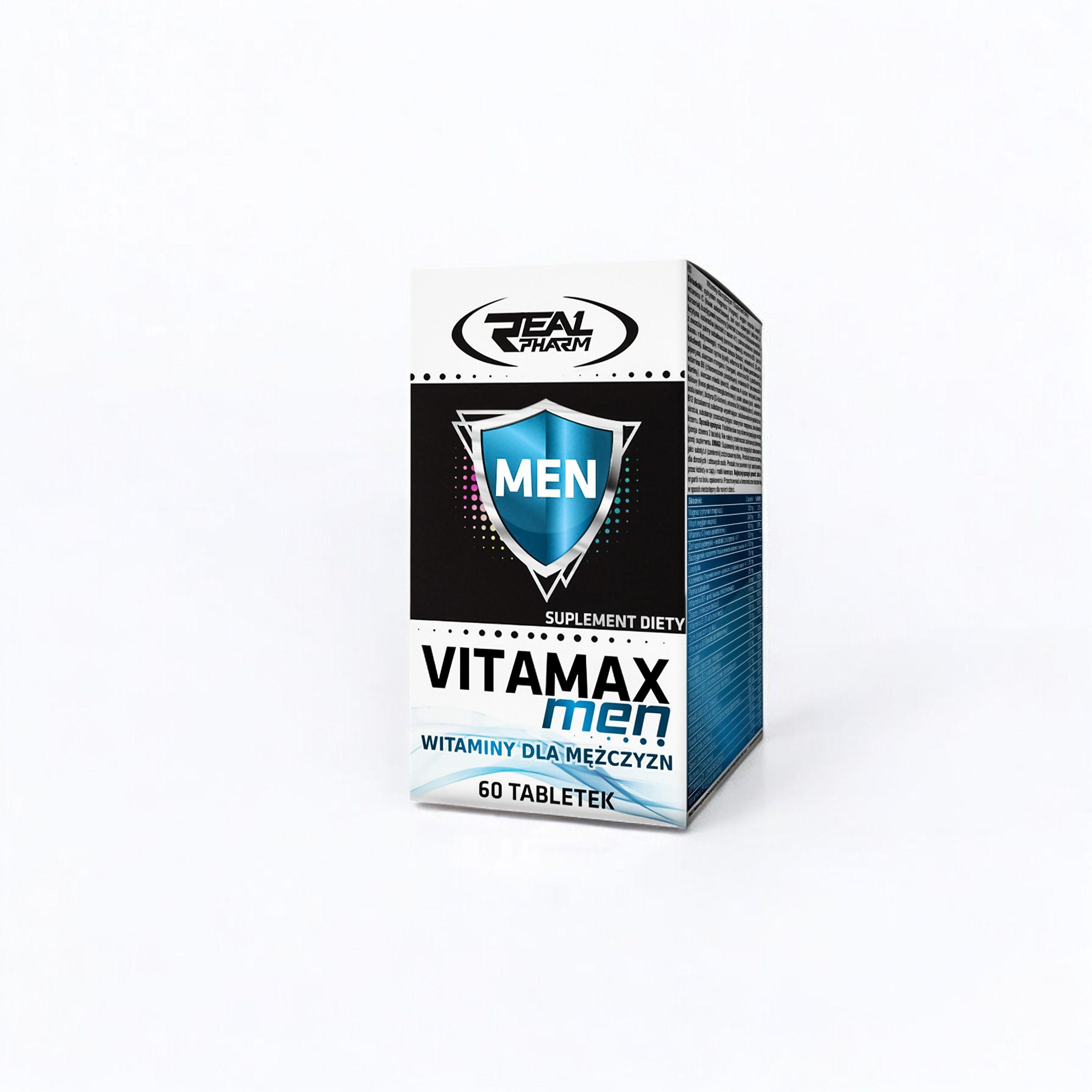 REAL PHARM Vitamax Men - 2x 60tabs