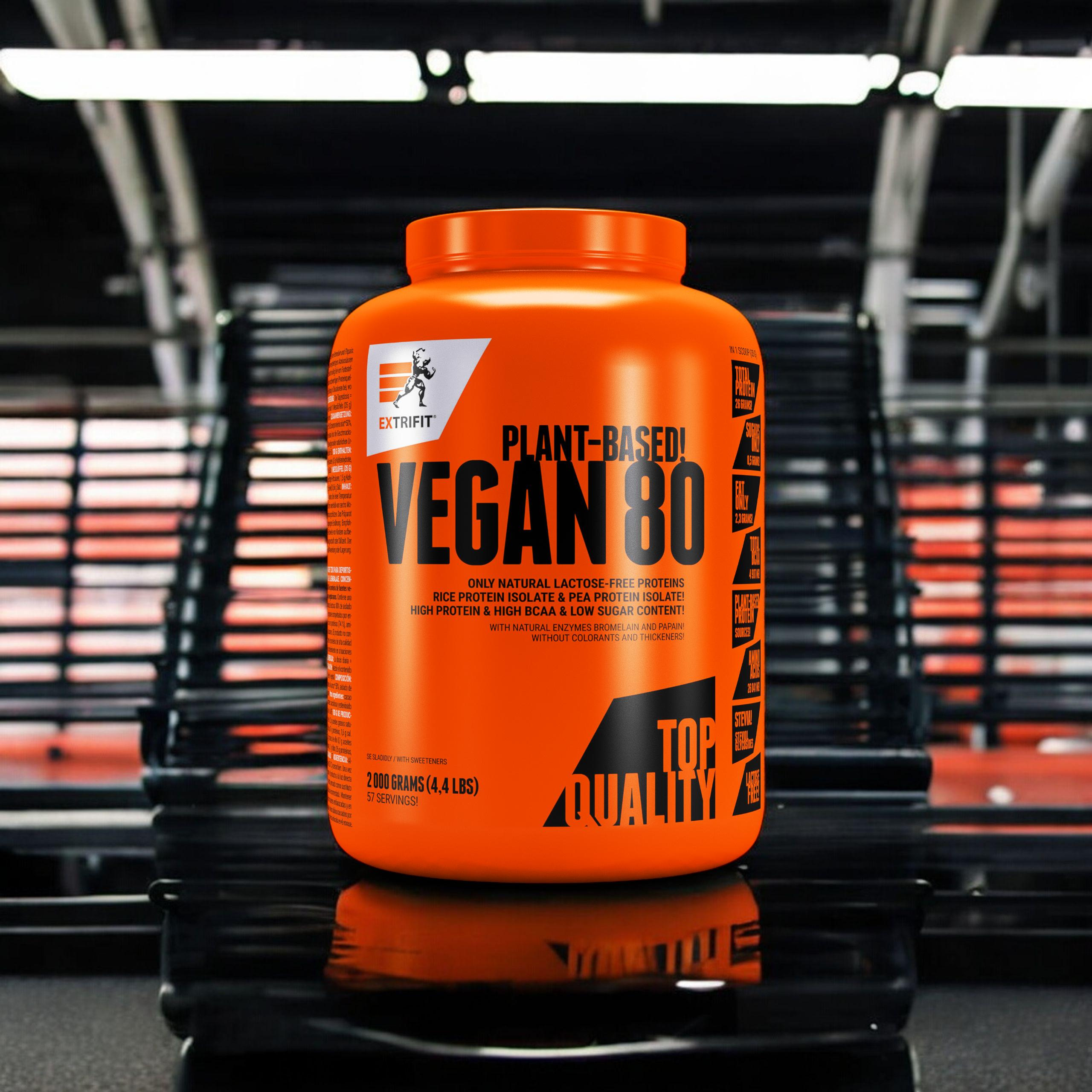 EXTRIFIT Vegan 80 - 2x 2000g
