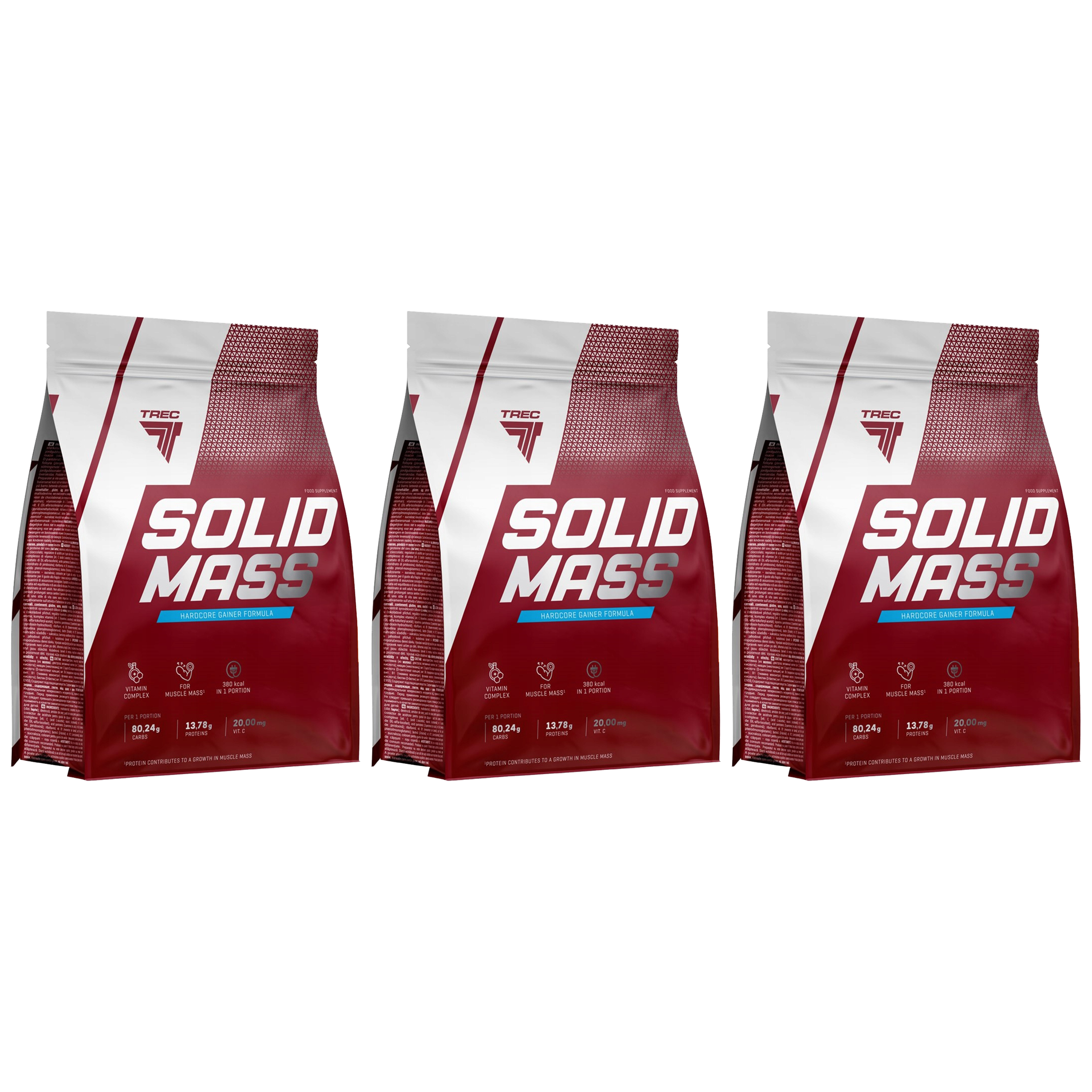 TREC Solid Mass - 3x 5800g