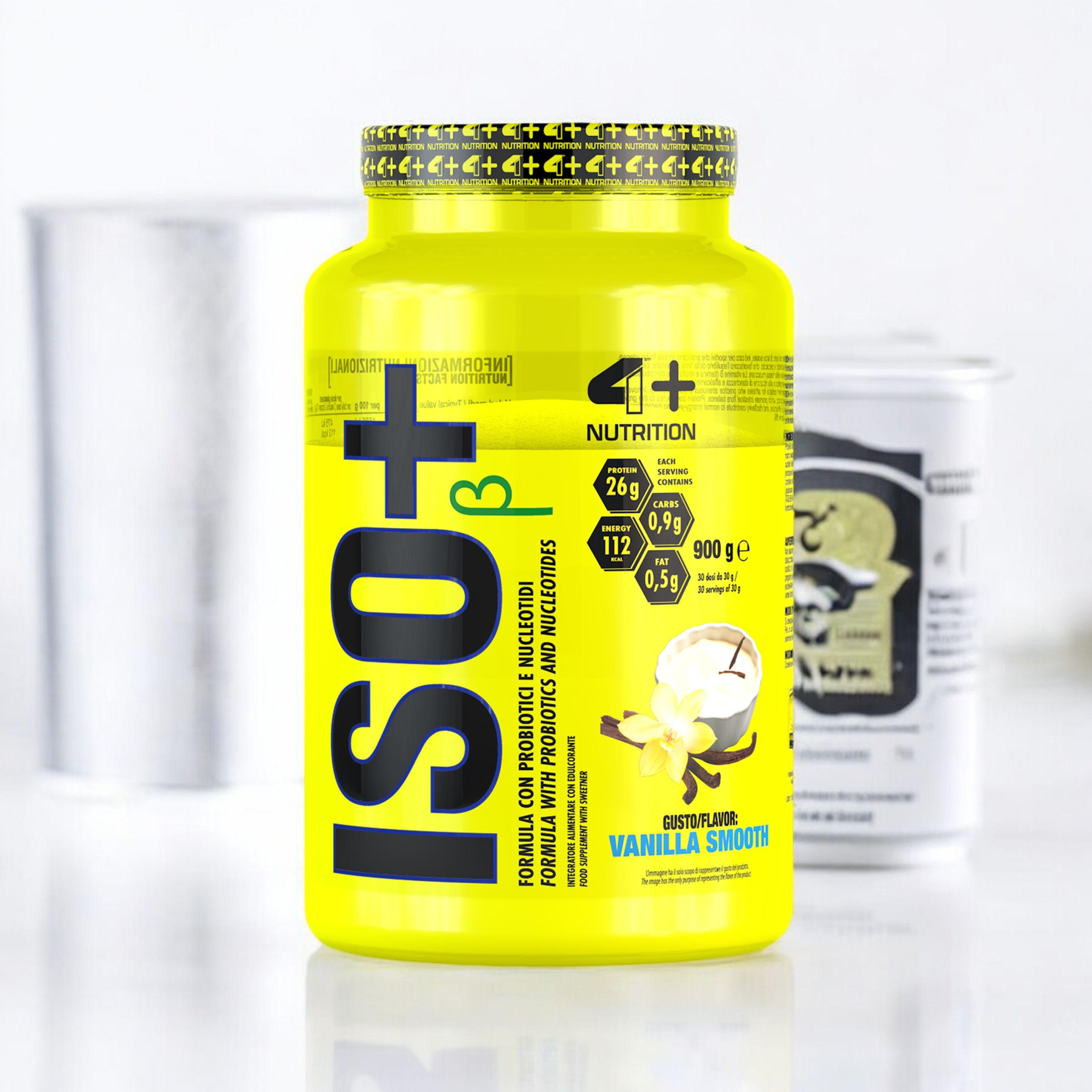 4+ NUTRITION Iso+ Probiotics - 3x 900g