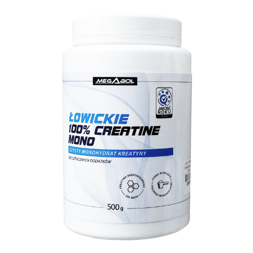 MEGABOL 100% Creatine Mono Łowickie - 2x 500g