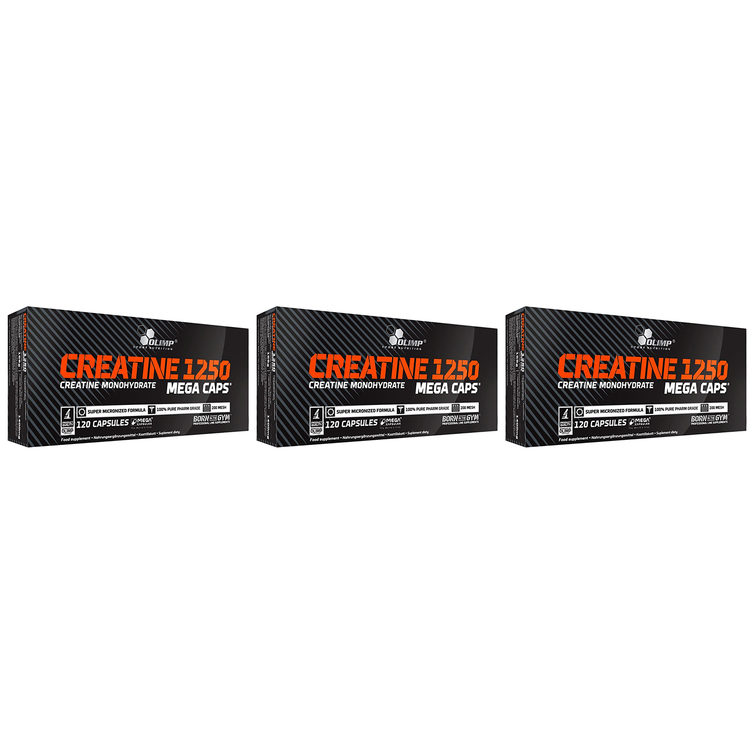 OLIMP Creatine 1250 Mega Caps - 3x 30caps