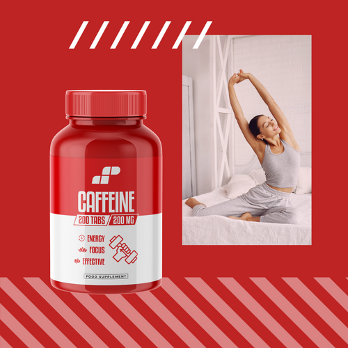 2x MP NUTRITION Caffeine 200mg - 200tabs