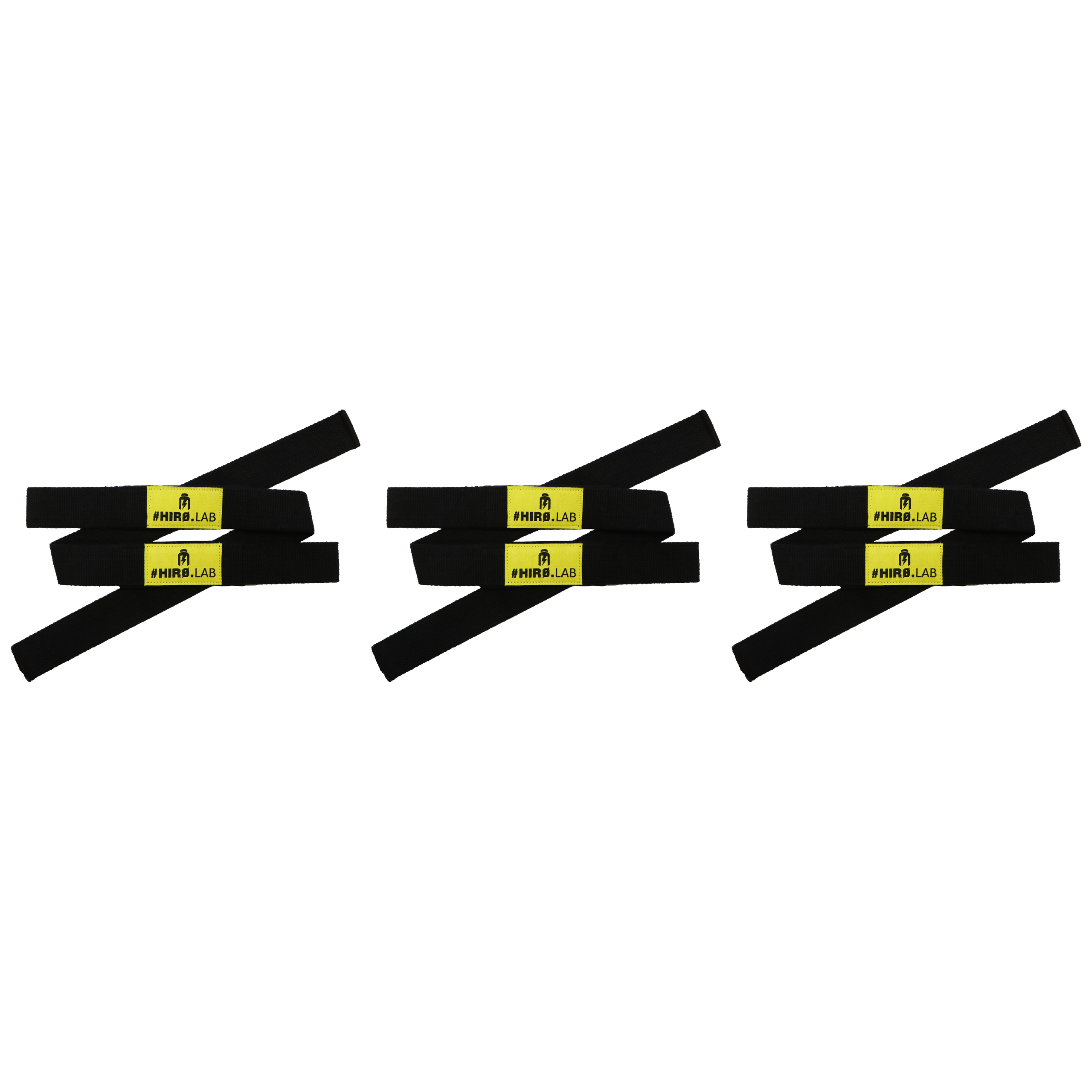 HIRO.LAB Cotton Straps - 3x Paski do podnoszenia ciężarów