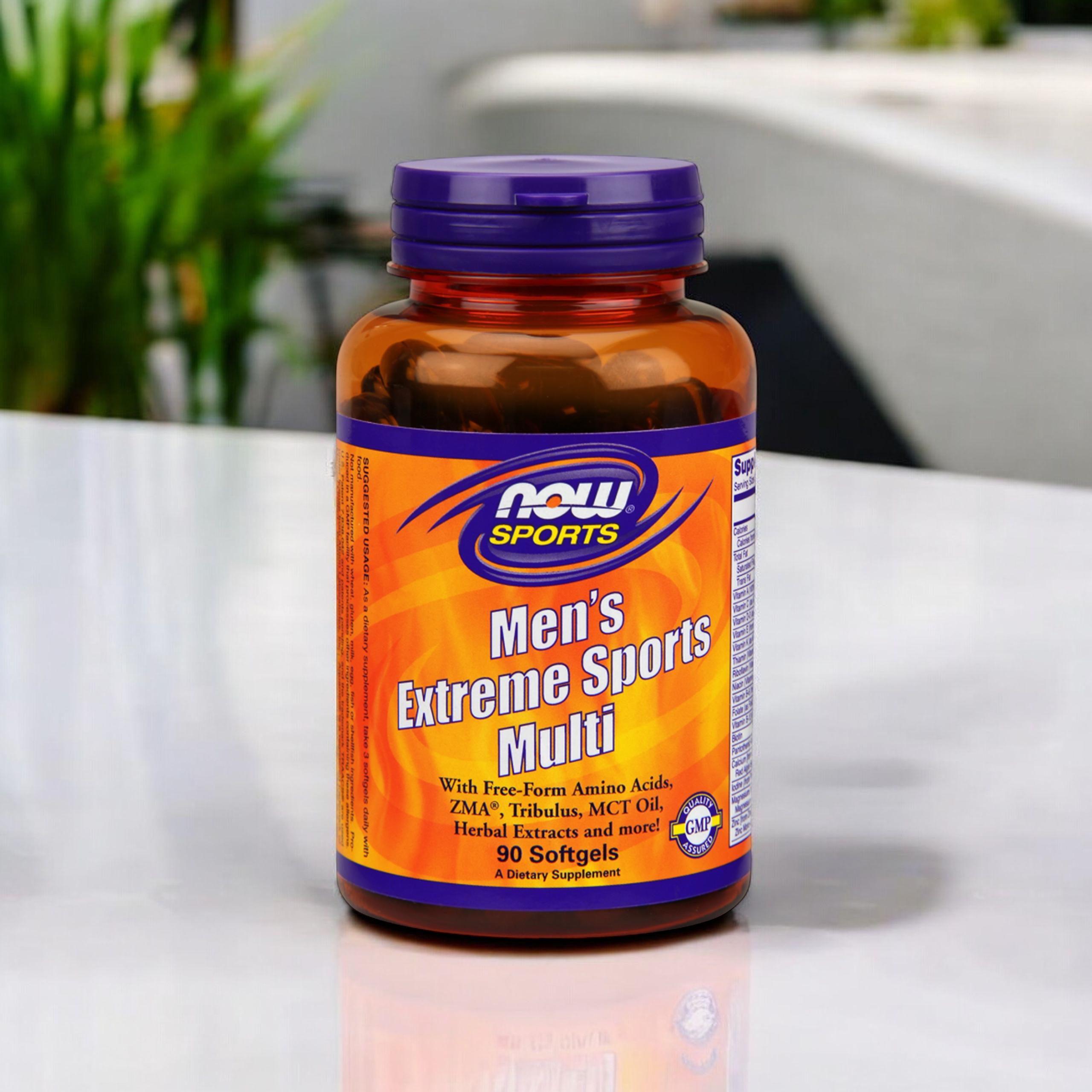 NOW Men's Extreme Sports MultiVitamin - 2x 90softgels