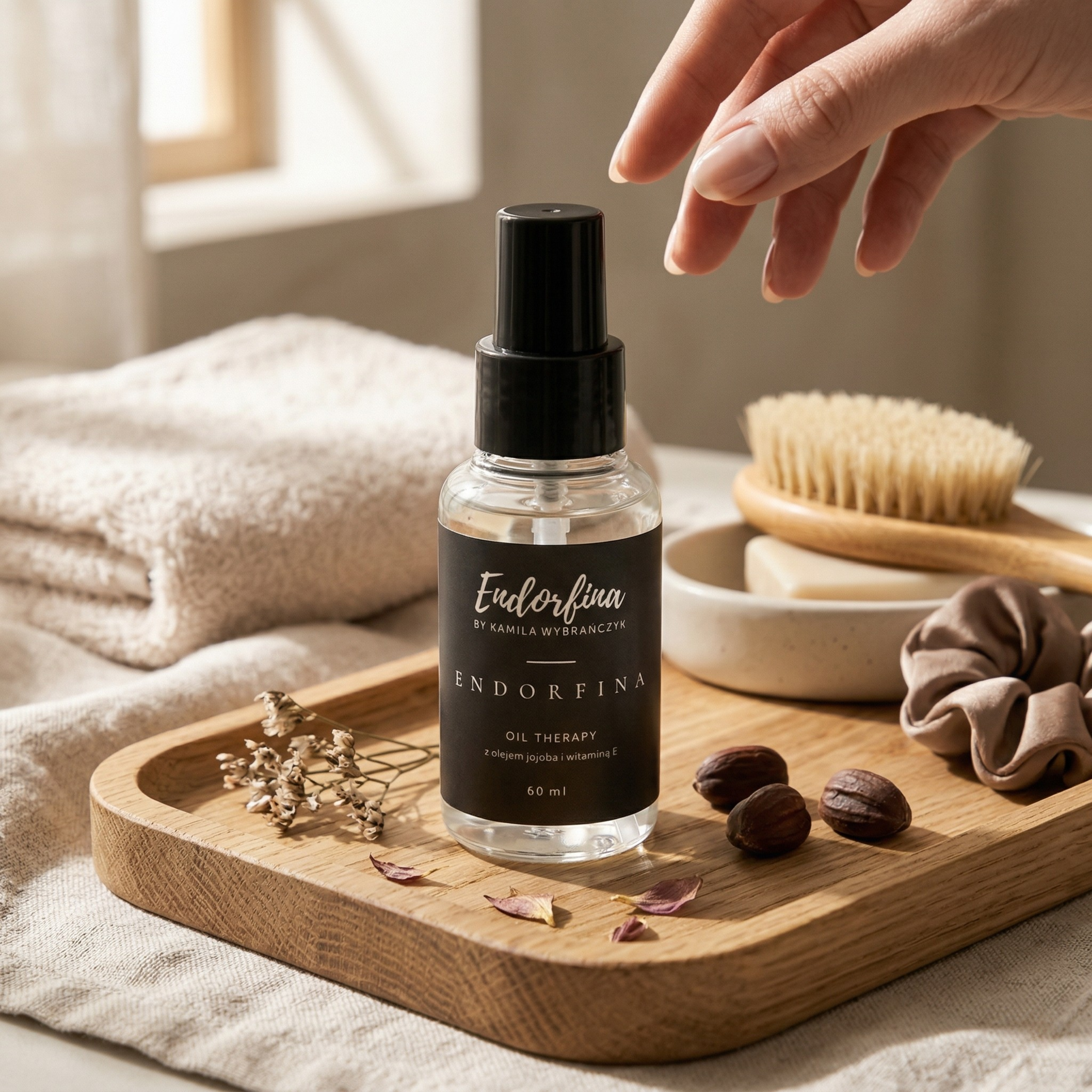 KAMILA WYBRAŃCZYK - Endorfina Olejek Pielęgnacyjny do Włosów - 60ml