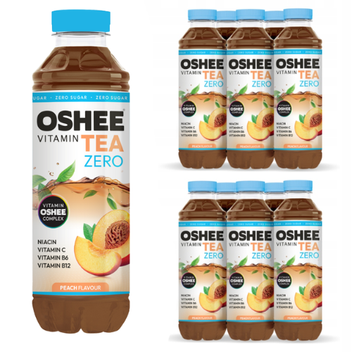 OSHEE Vitamin Tea Zero 12x 555ml 
