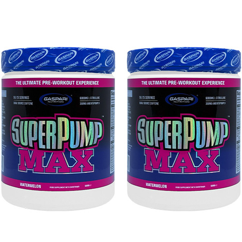 GASPARI NUTRITION - Super Pump Max - 2x 500g - Watermelon