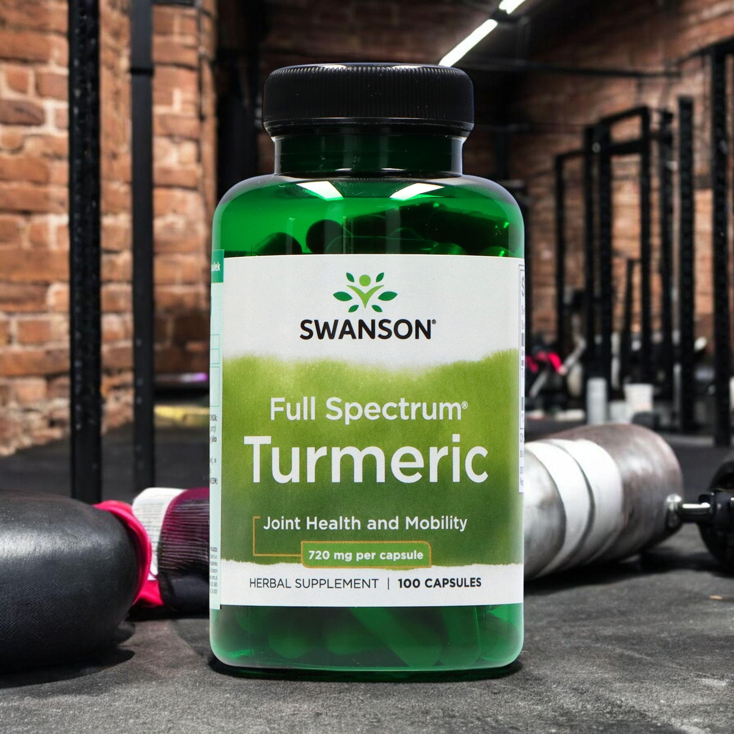 SWANSON Turmeric 720mg (Kurkuma) - 3x 100caps