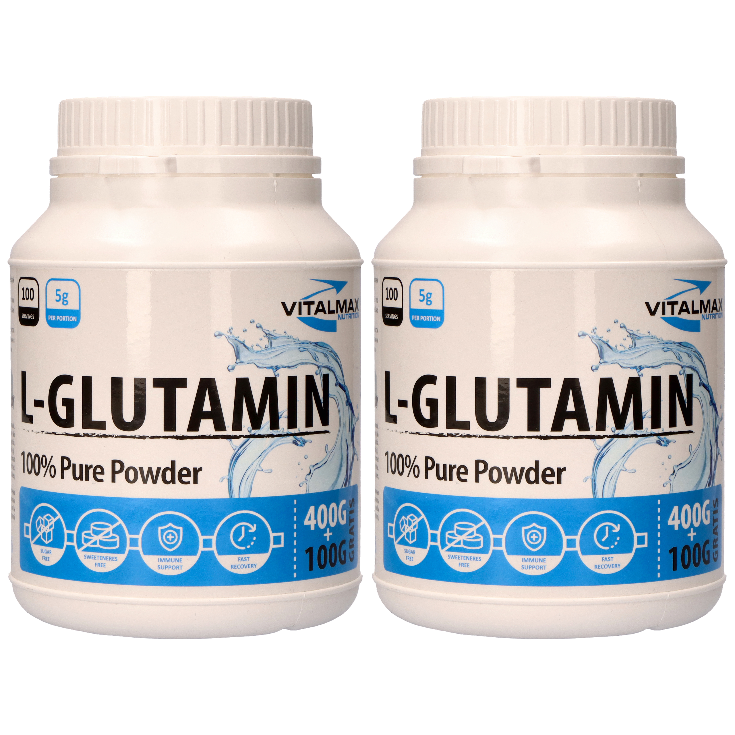 VITALMAX CARE L-Glutamine - 2x 500g - Glutamina