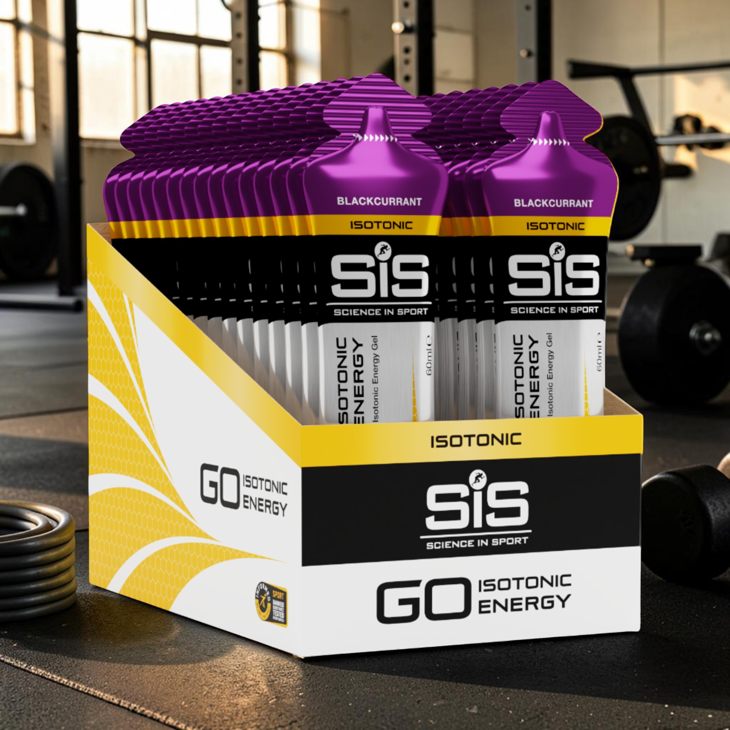 SiS - GO Isotonic Gel - 30x 3x 60ml