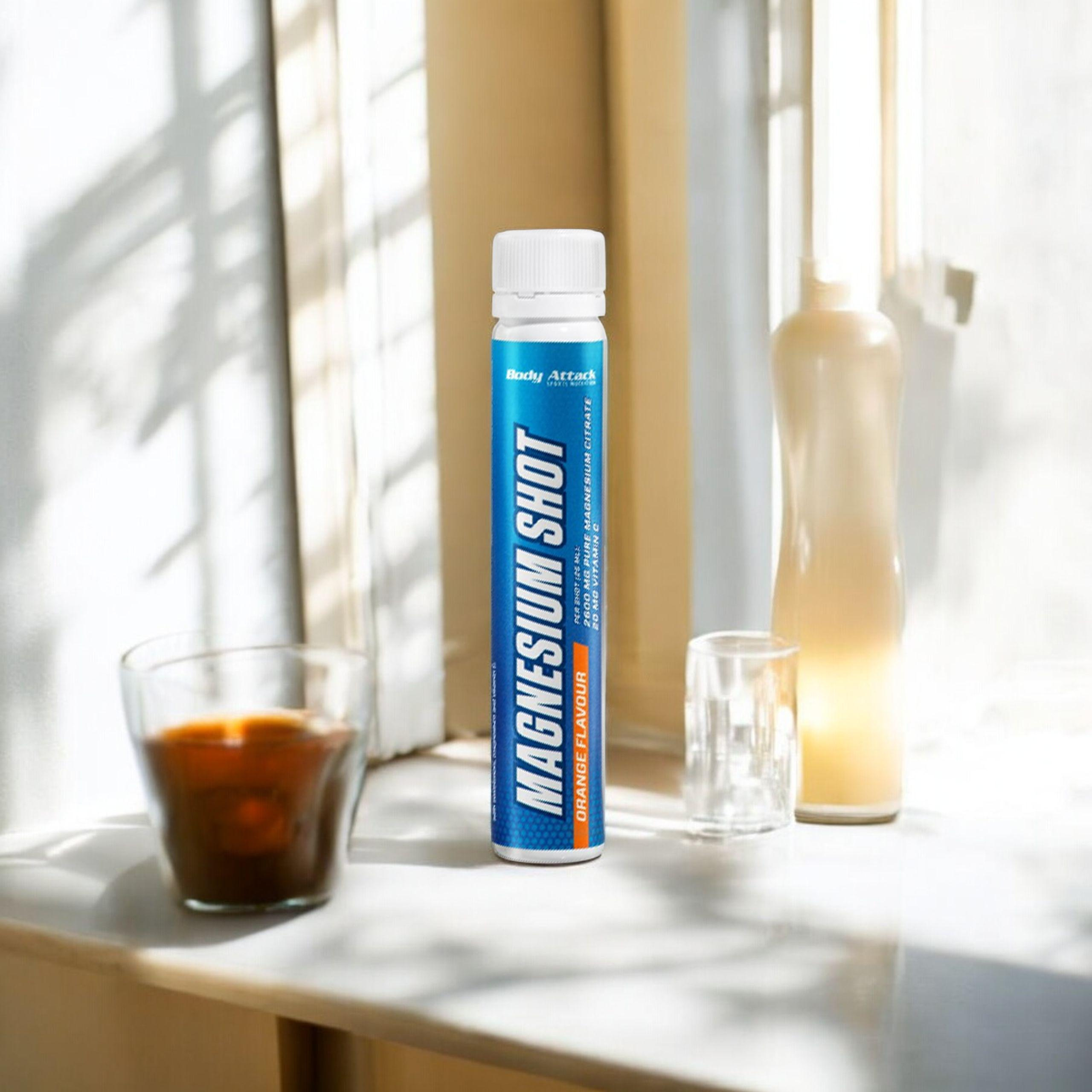 BODY ATTACK Magnesium Shot - 2x 25ml - Orange