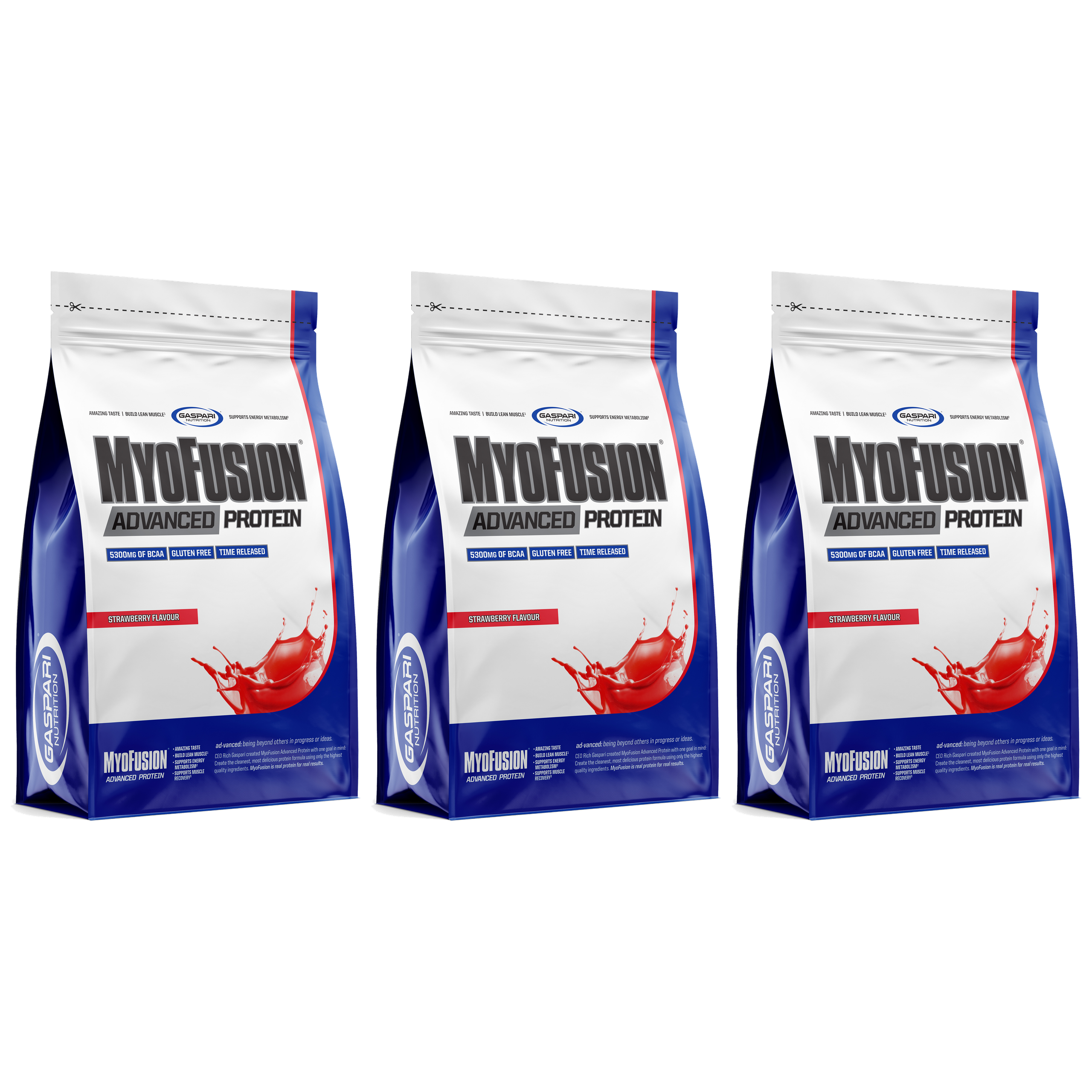 GASPARI NUTRITION Myofusion Advanced EU - 3x 500g