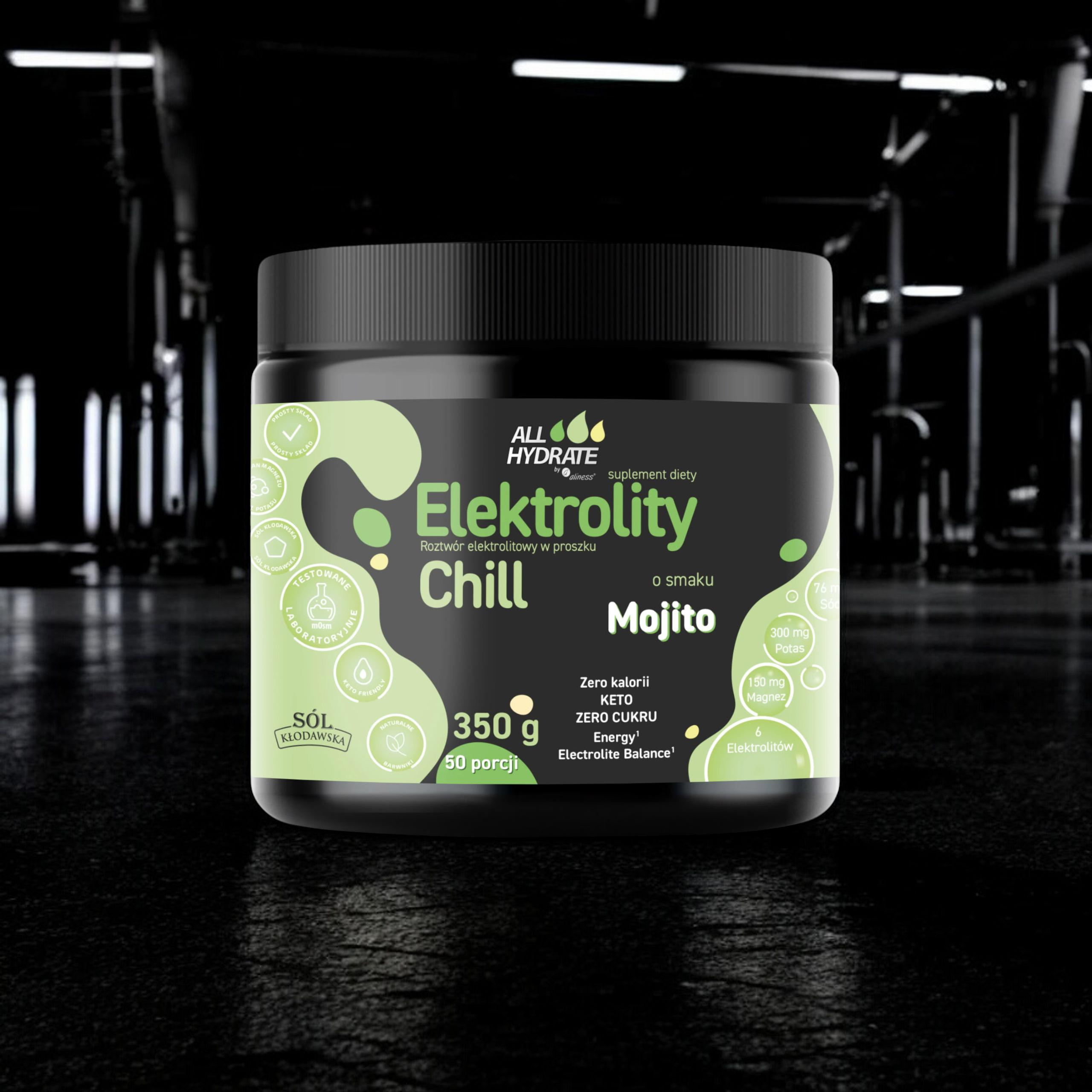 ALINESS - All Hydrate Elektolity Chill - 350g - Mojito