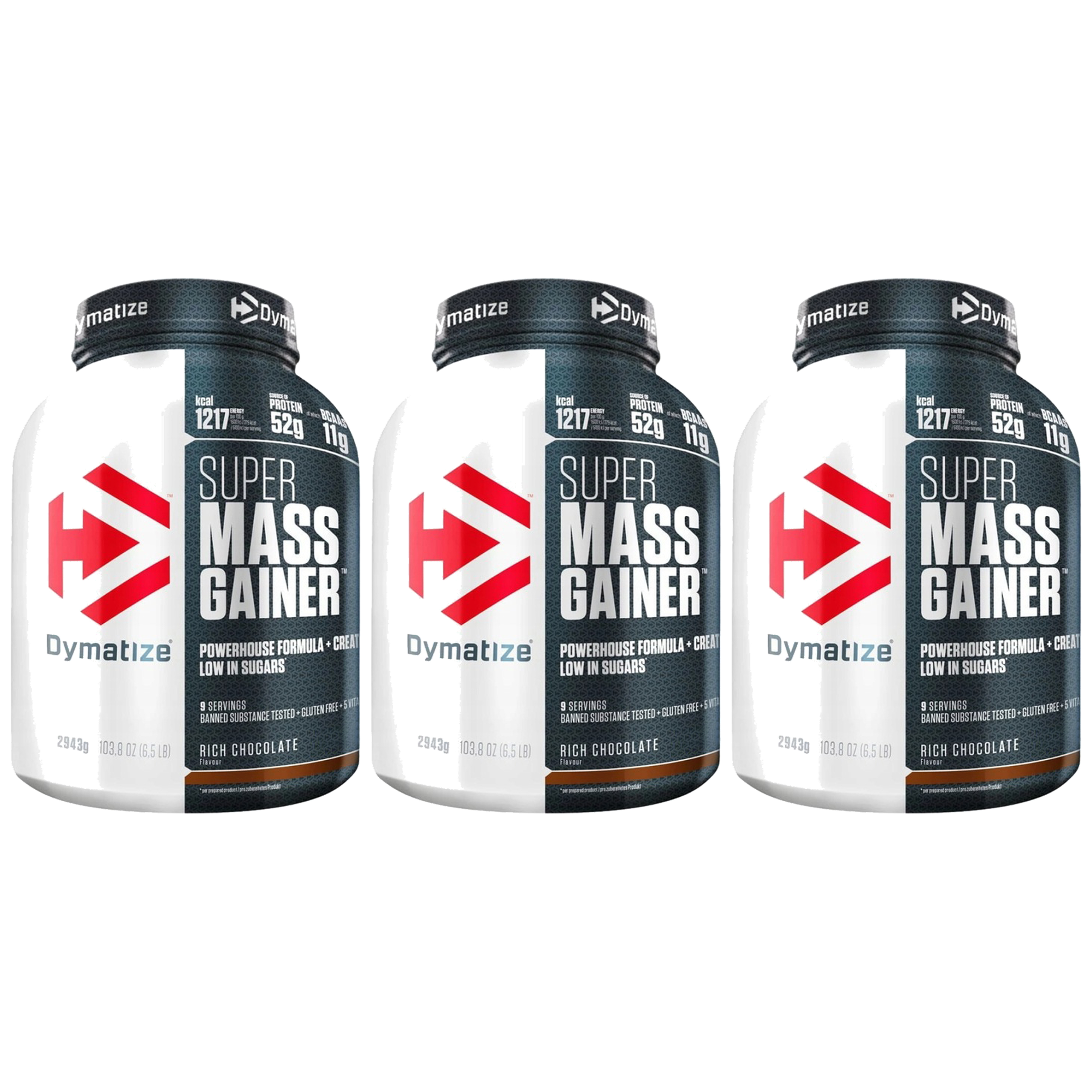 DYMATIZE Super Mass Gainer - 3x 2943g