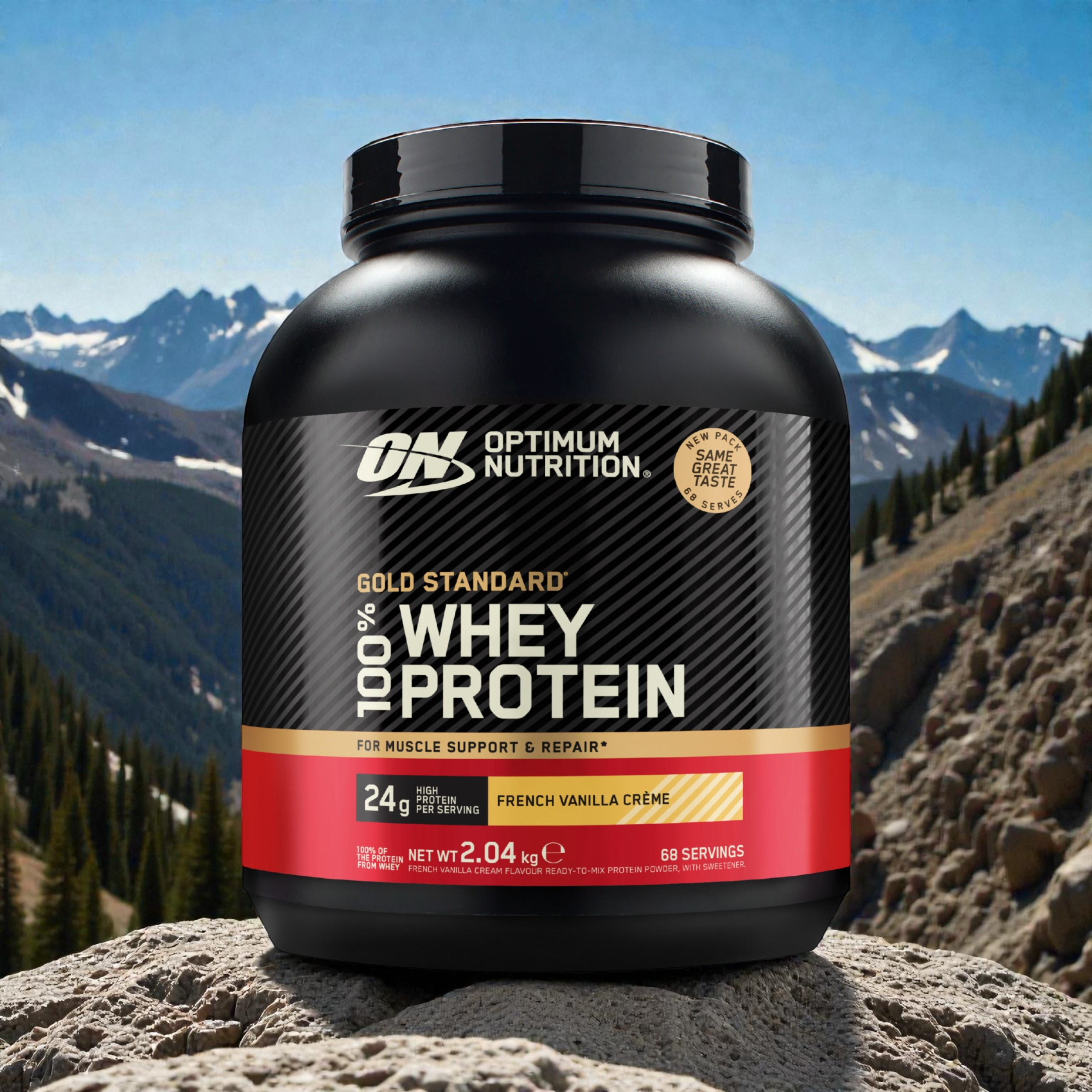 OPTIMUM NUTRITION Whey Gold Standard - 2x 2040g