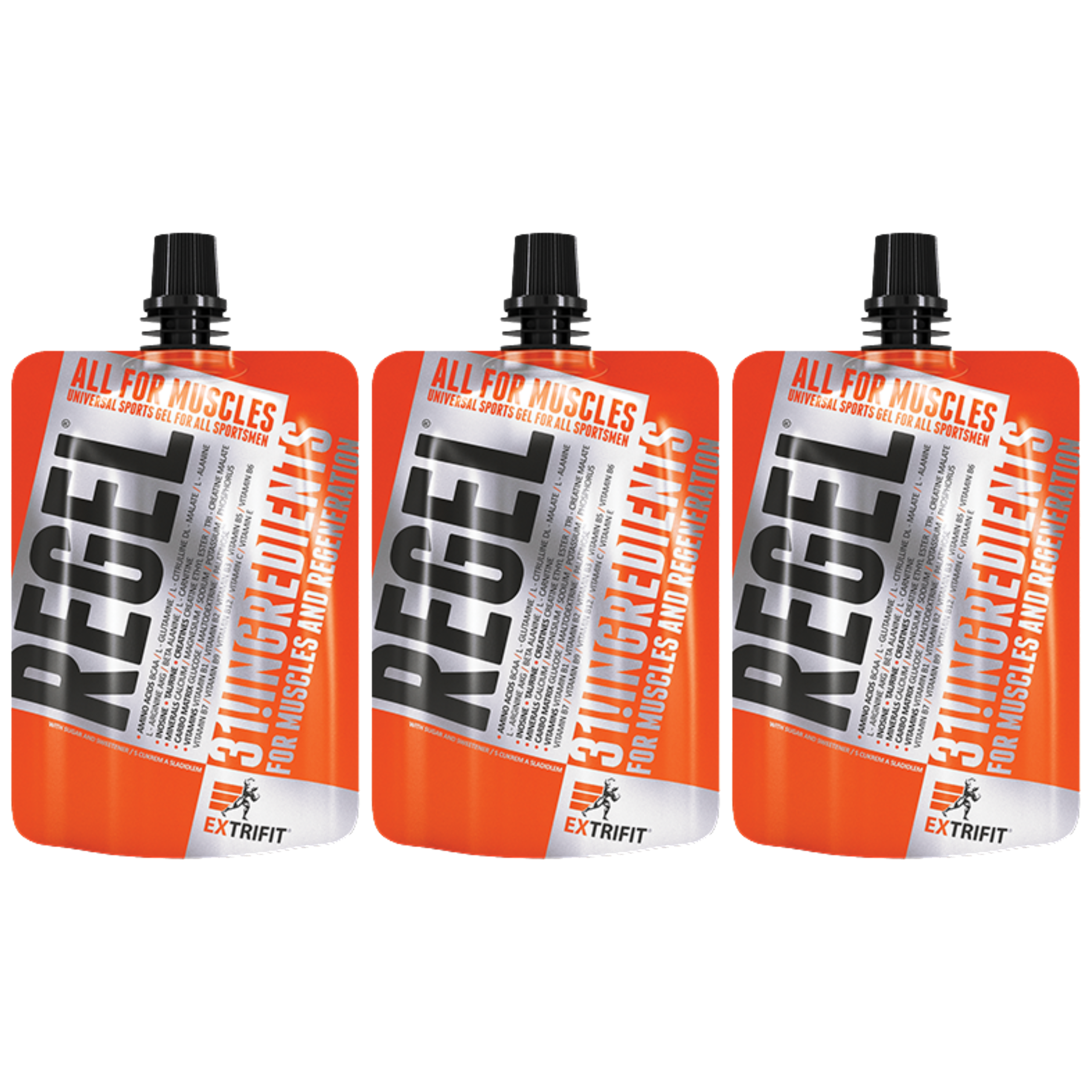 EXTRIFIT Regel Gel - 3x 80g