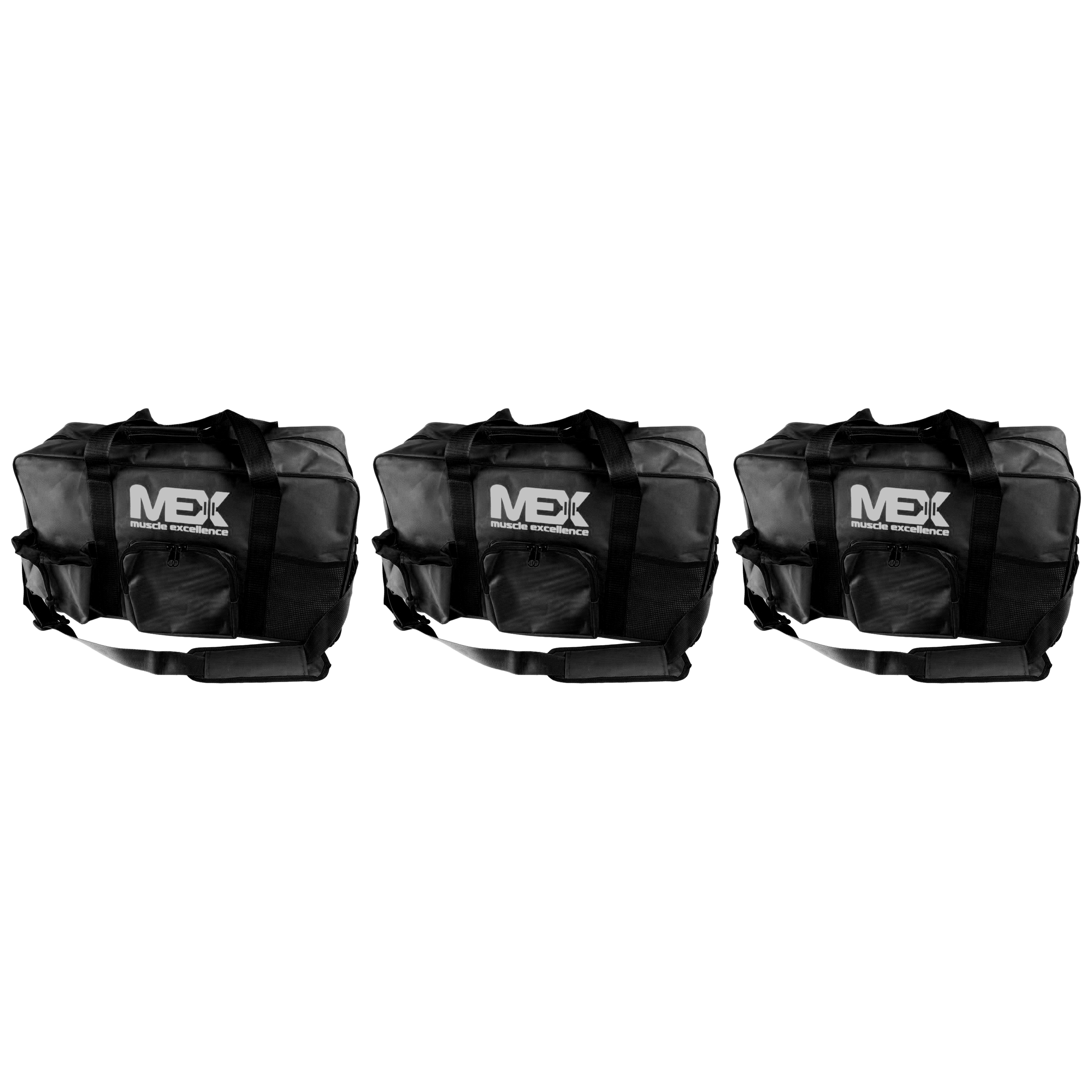 MEX NUTRITION - Torba Sportowa GymFit - 3x Black