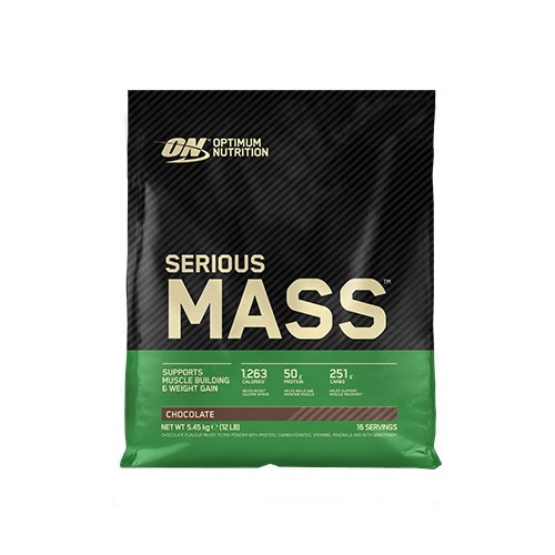 OPTIMUM NUTRITION Serious Mass - 5450g - Chocolate - WYPRZEDAZ