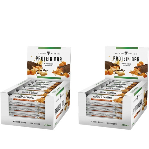 TREC - Protein Bar - 24x 2x 49g - Peanut & Caramel
