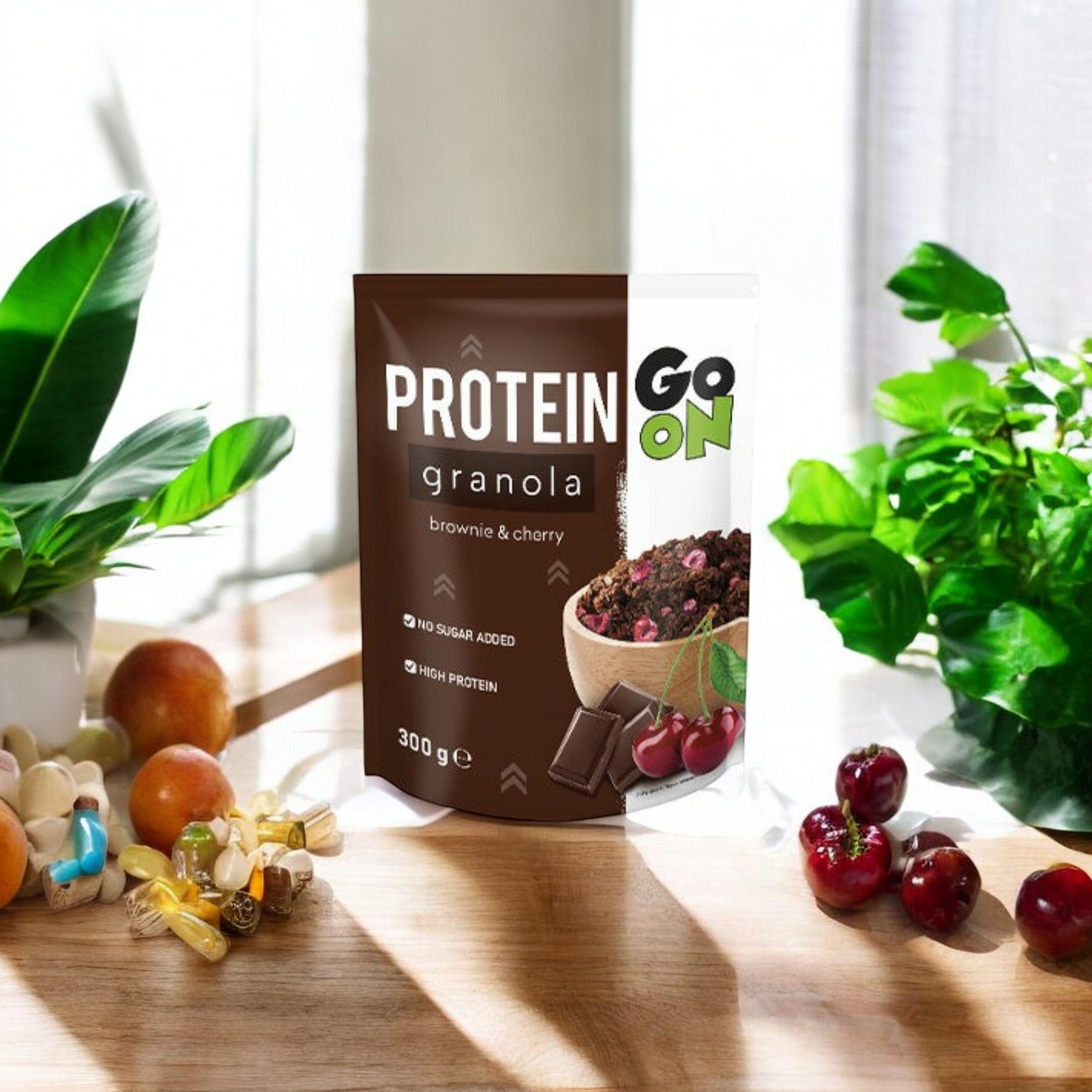 SANTE Granola Proteinowa Brownie & Wiśnia - 3x 300g