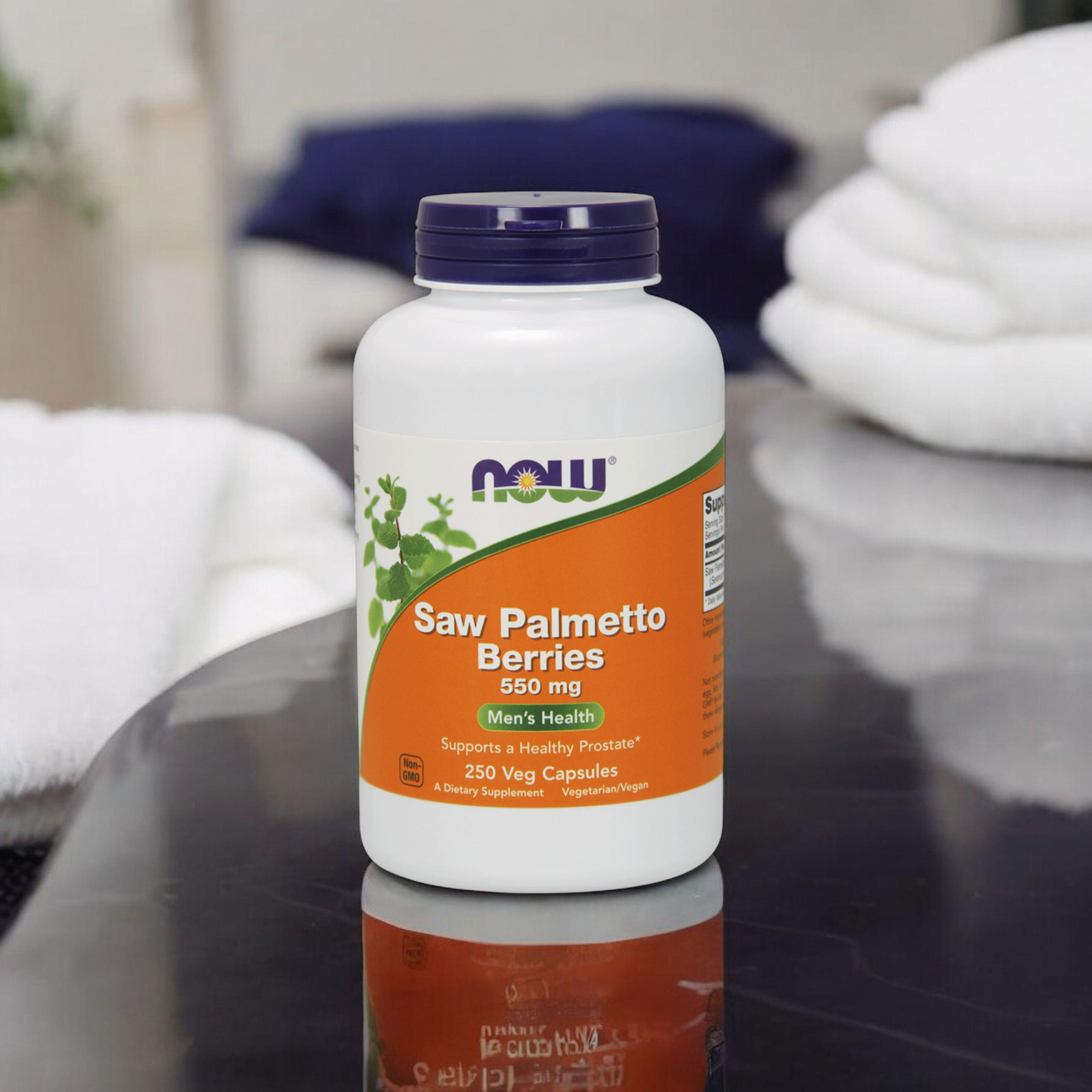 NOW SAW Palmetto Berries - 250vegcaps. - WYPRZEDAŻ - 30-06