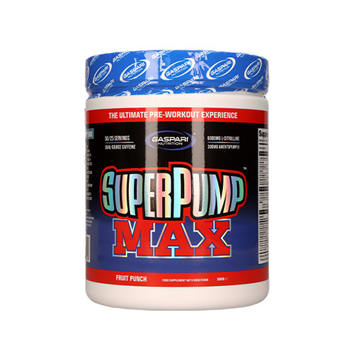 GASPARI NUTRITION - Pump Max - 3x 500g - Fruit Punch