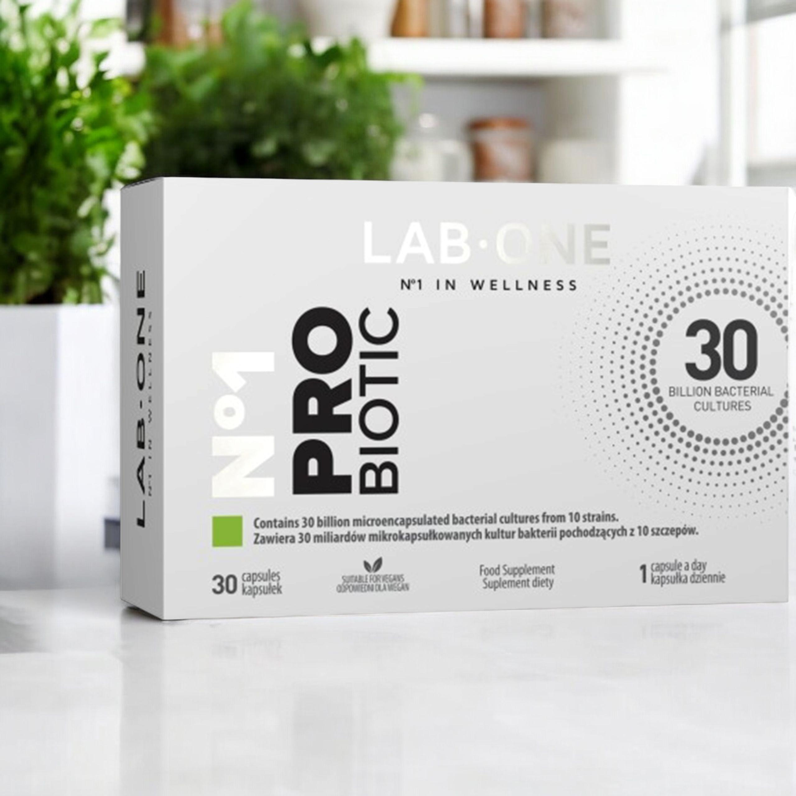 LAB ONE ProBiotic - 3x 30caps.