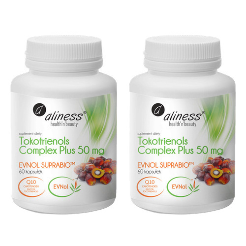 ALINESS - Tokotrienols Complex Plus 50mg - 2x 60caps.