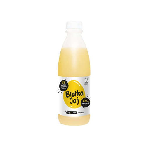 FARMA BIAŁKA 100% Płynne Białko Jaj - 3x 1000g