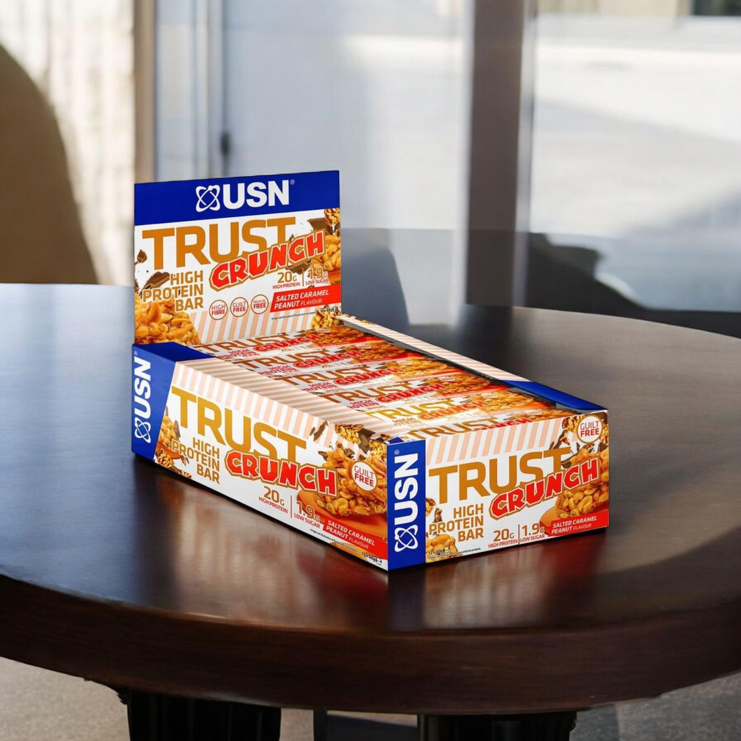 USN - Trust Crunch - 12x 60g - WYPRZEDAŻ - 31-03
