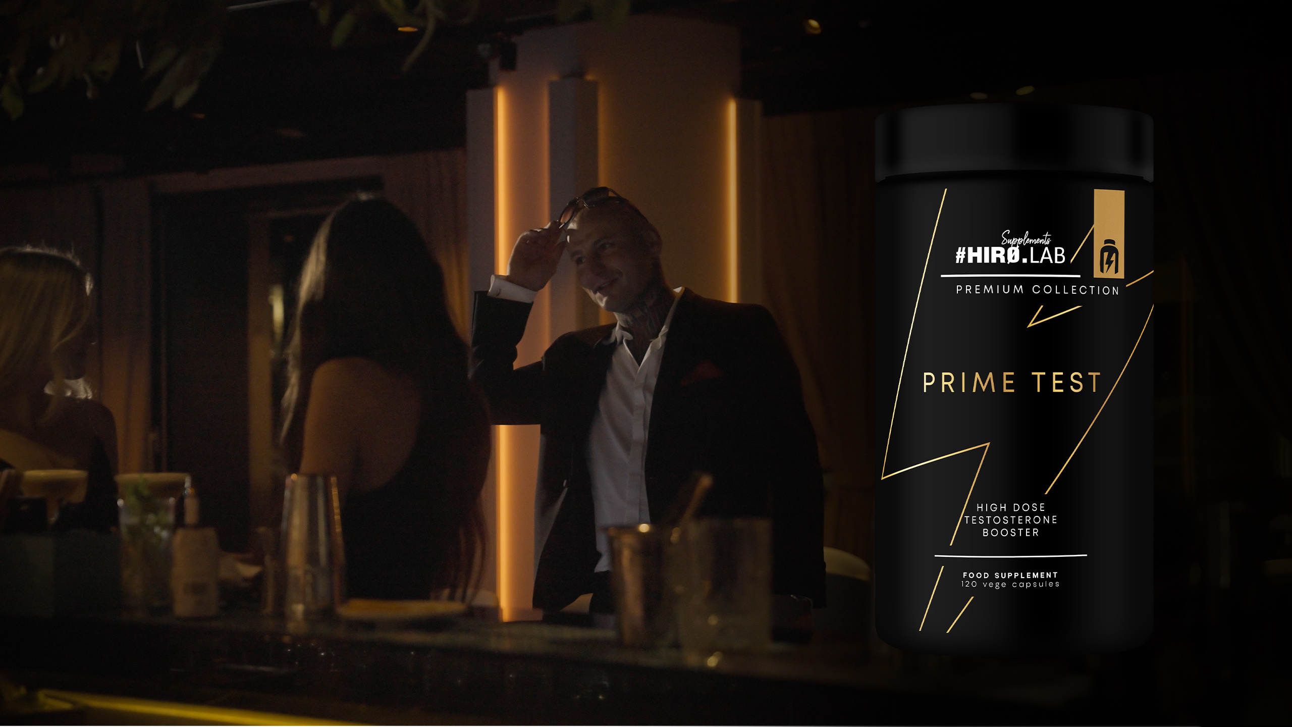 Zestaw HIRO.LAB Prime Test - 120vcaps. + Magnet - 90vcaps.