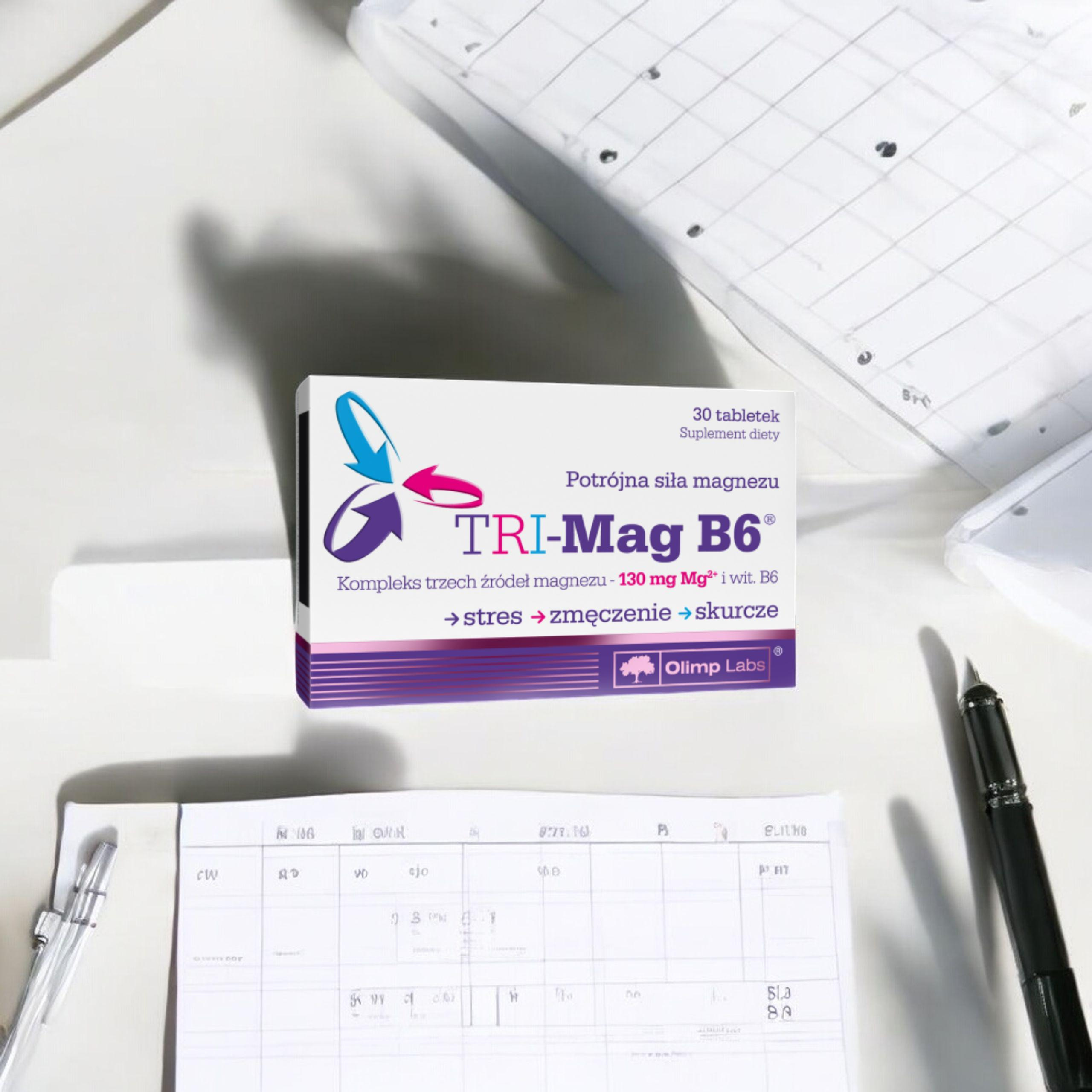 OLIMP Tri-Mag B6 - 3x 30tabs