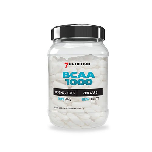 7 NUTRITION BCAA 2:1:1 1000 - 360caps.